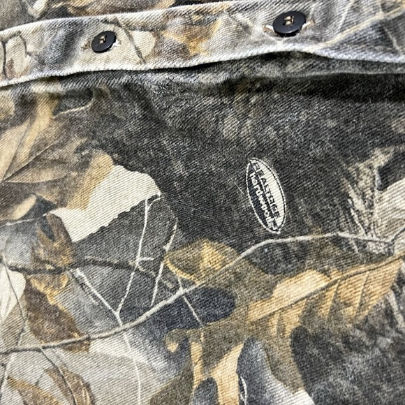 Vintage Ranger Camo Jacket  MED. canvas RealTree Shadow Branch Hunting EUC - Picture 5 of 6